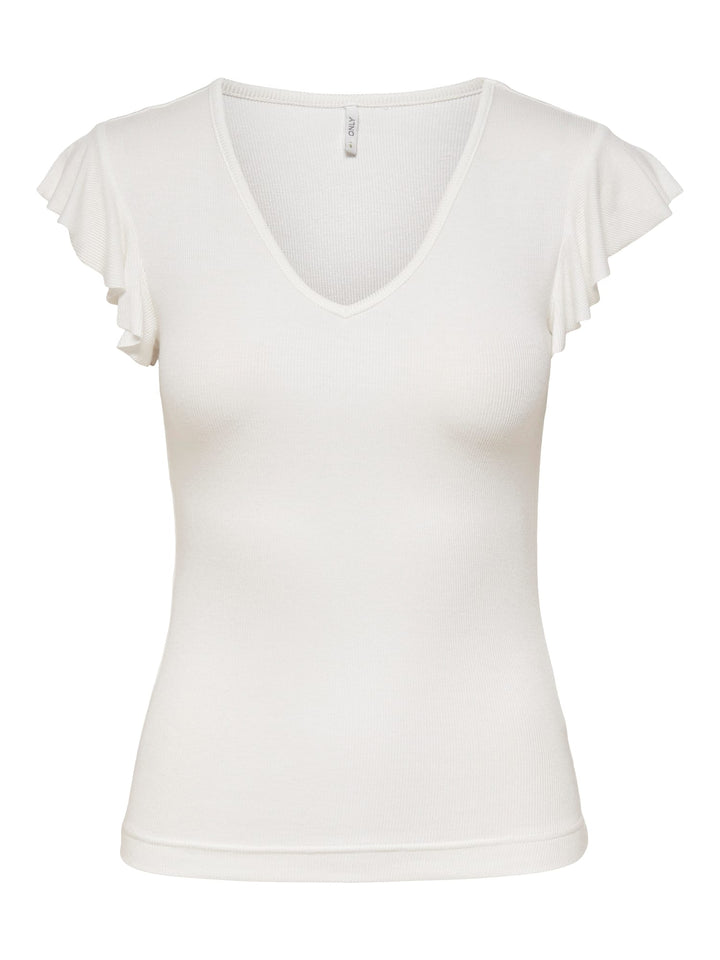 Only 15227187 Belia top k/m dames off-white