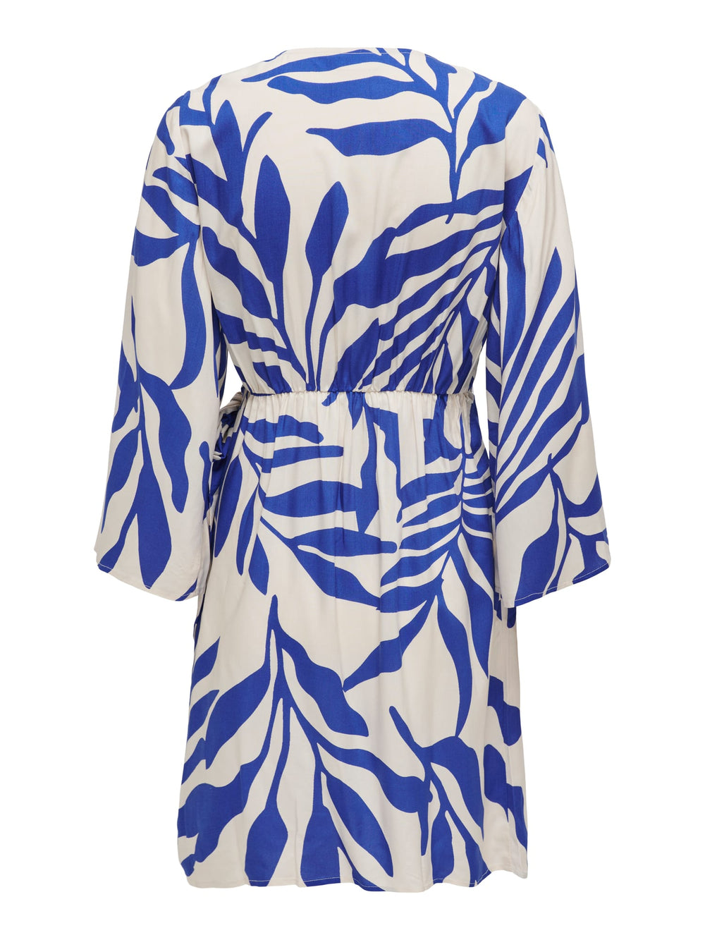 Jacqueline de Yong Sezen jurk kort blauw dessin – dames