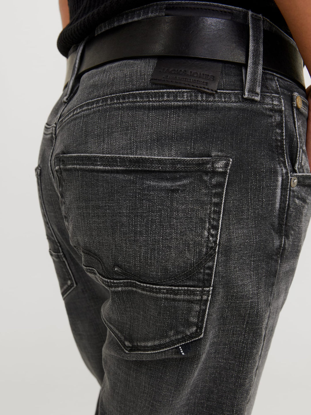 Jack & Jones 12269510 mike jeans loose fit black denim – heren - L34