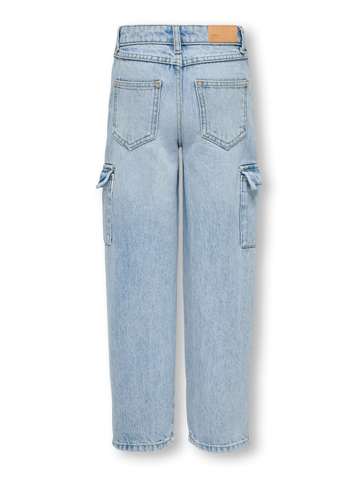 Kids Only jeans loose fit meisjes – blauw denim - Blue Denim
