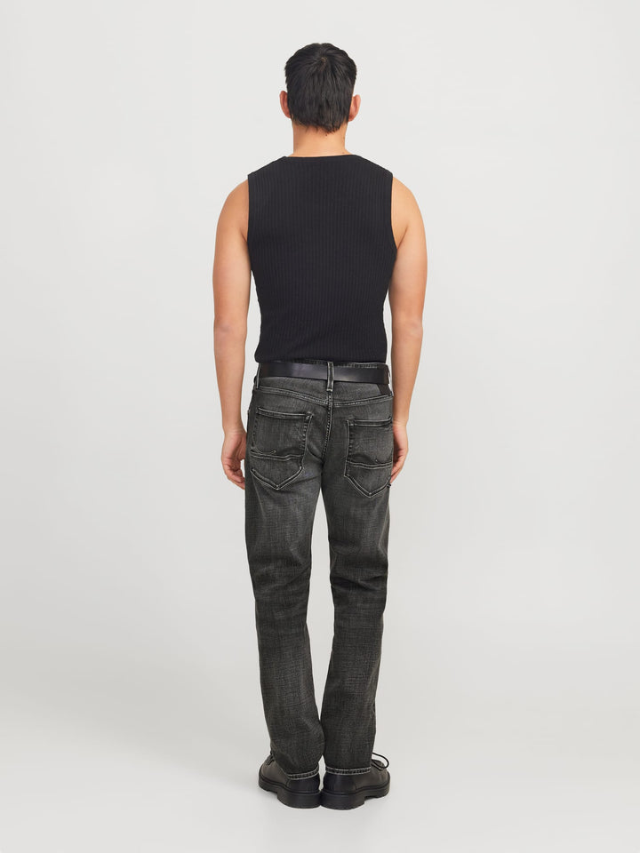 Jack & Jones JJIMIKE JJFOX CB 085 jeans loose fit – heren - Black Denim - L34