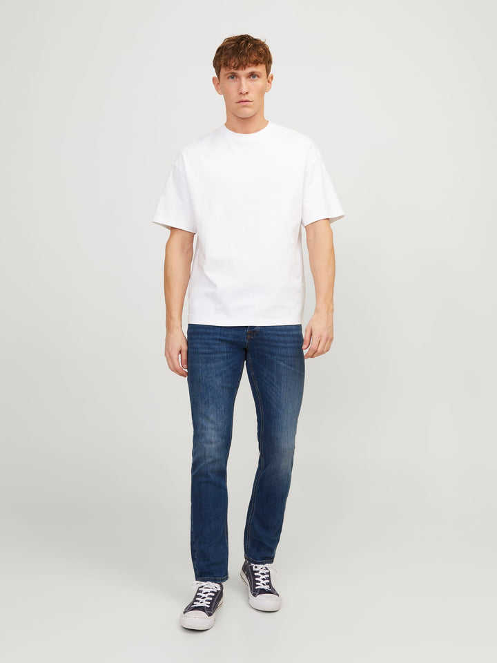 Jack & Jones Tim slim fit jeans – heren - Blue Denim - L34
