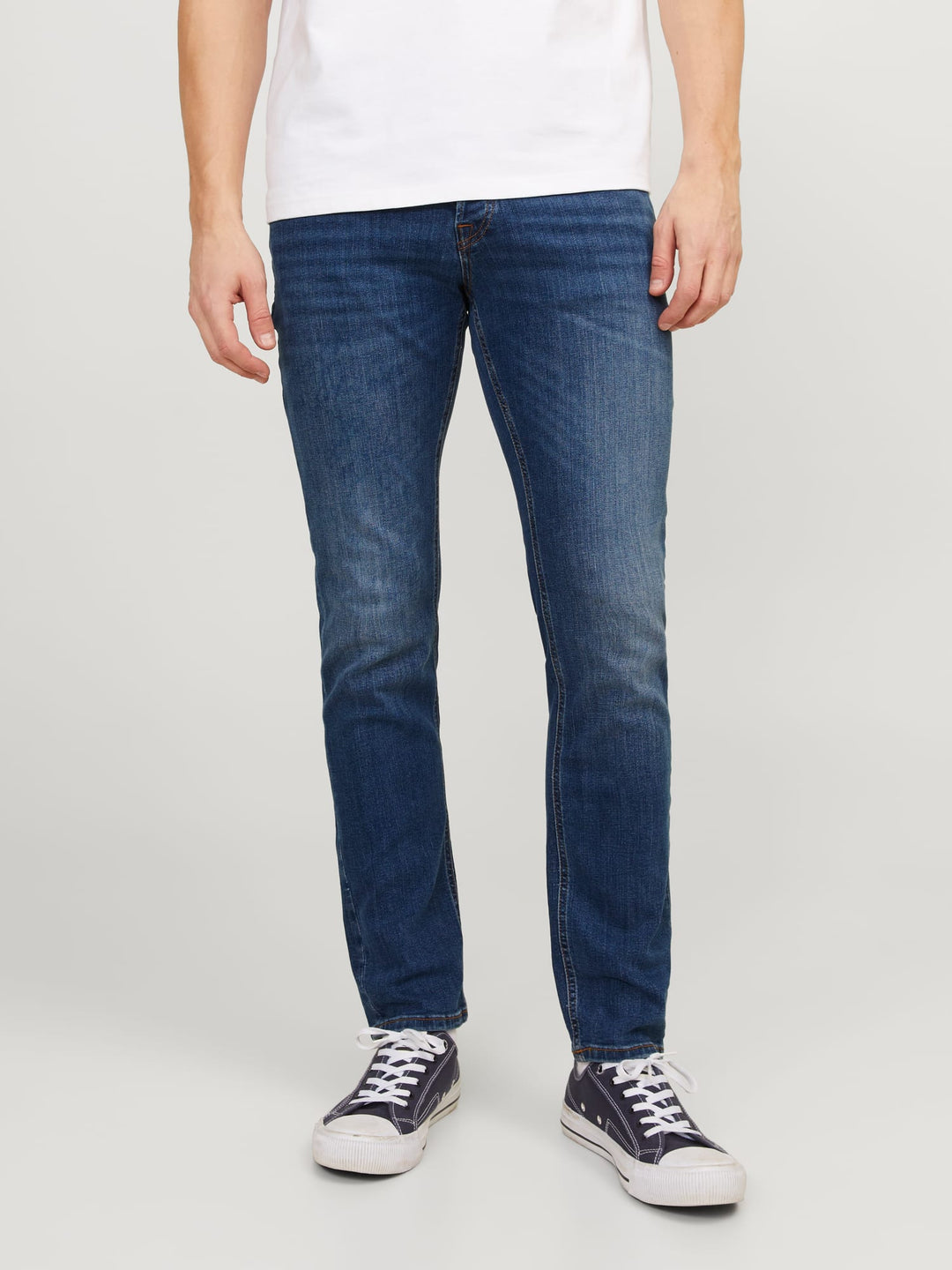Jack & Jones Tim slim fit jeans – heren - Blue Denim - L34