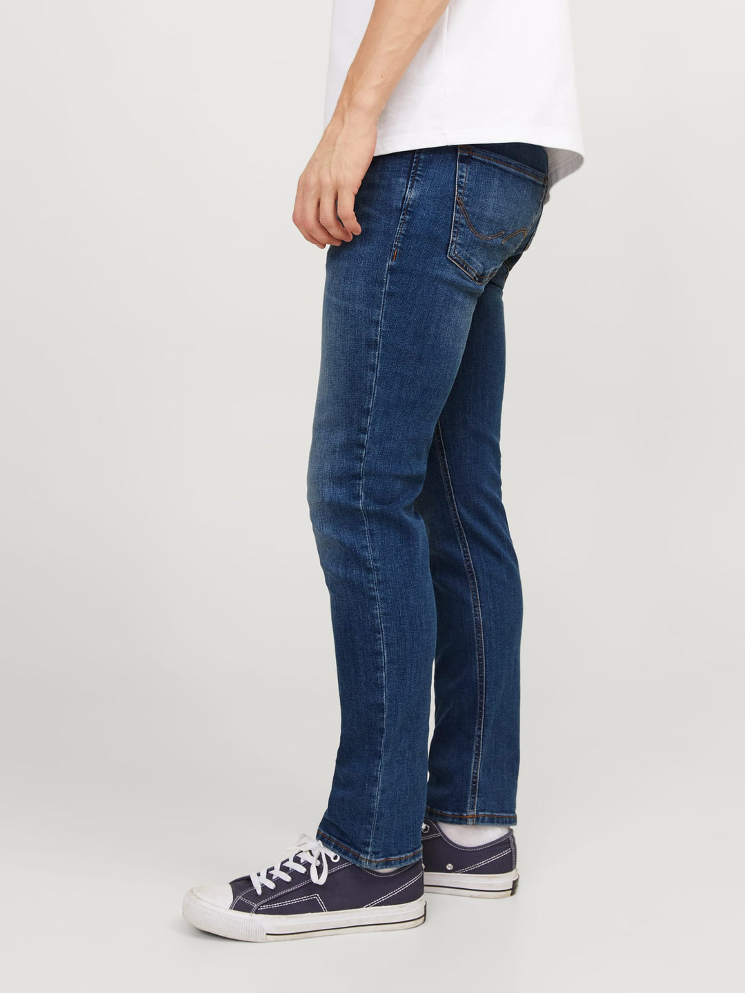 Jack & Jones Tim slim fit jeans – heren - Blue Denim - L34