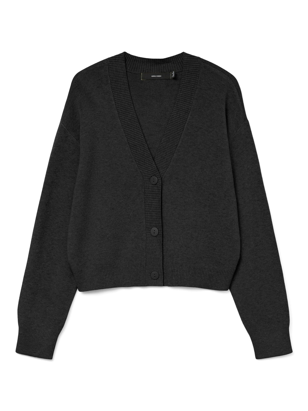 VERO MODA 10332210 Gold vest gebreid dames zwart