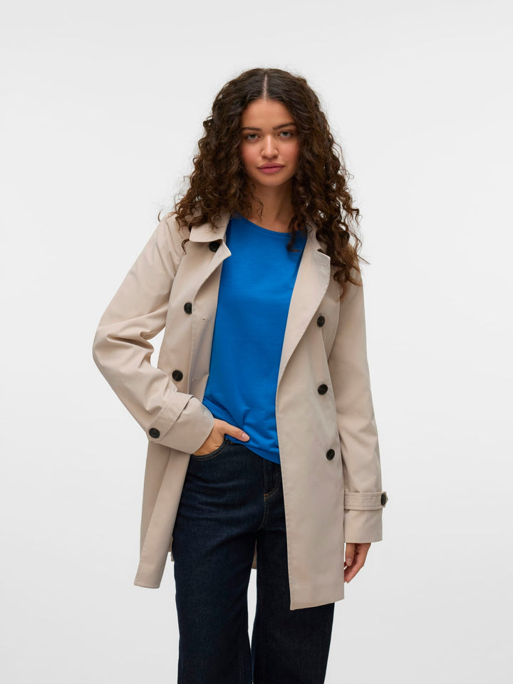 VERO MODA Chelsea trenchcoat beige – dames