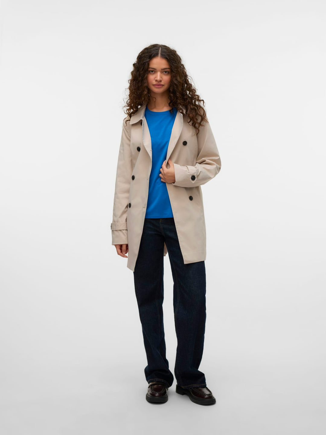 VERO MODA Chelsea trenchcoat beige – dames