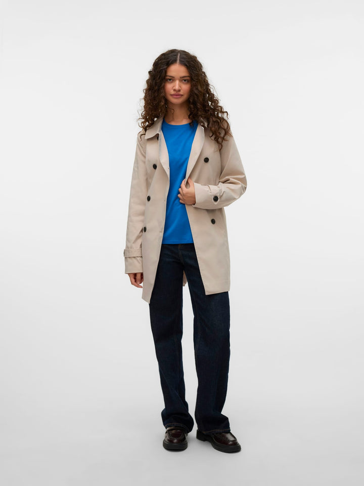 VERO MODA 10329343 Chelsea trenchcoat beige