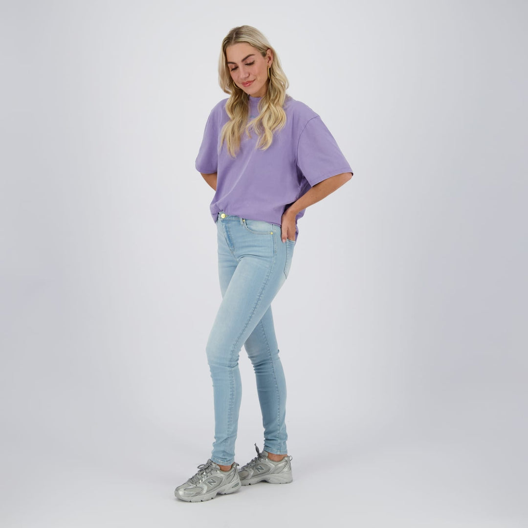 Raizzed dames skinny fit jeans blue denim – R125AWD42001 - L30