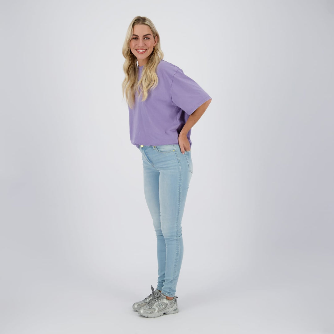 Raizzed dames skinny fit jeans blue denim – R125AWD42001 - L30