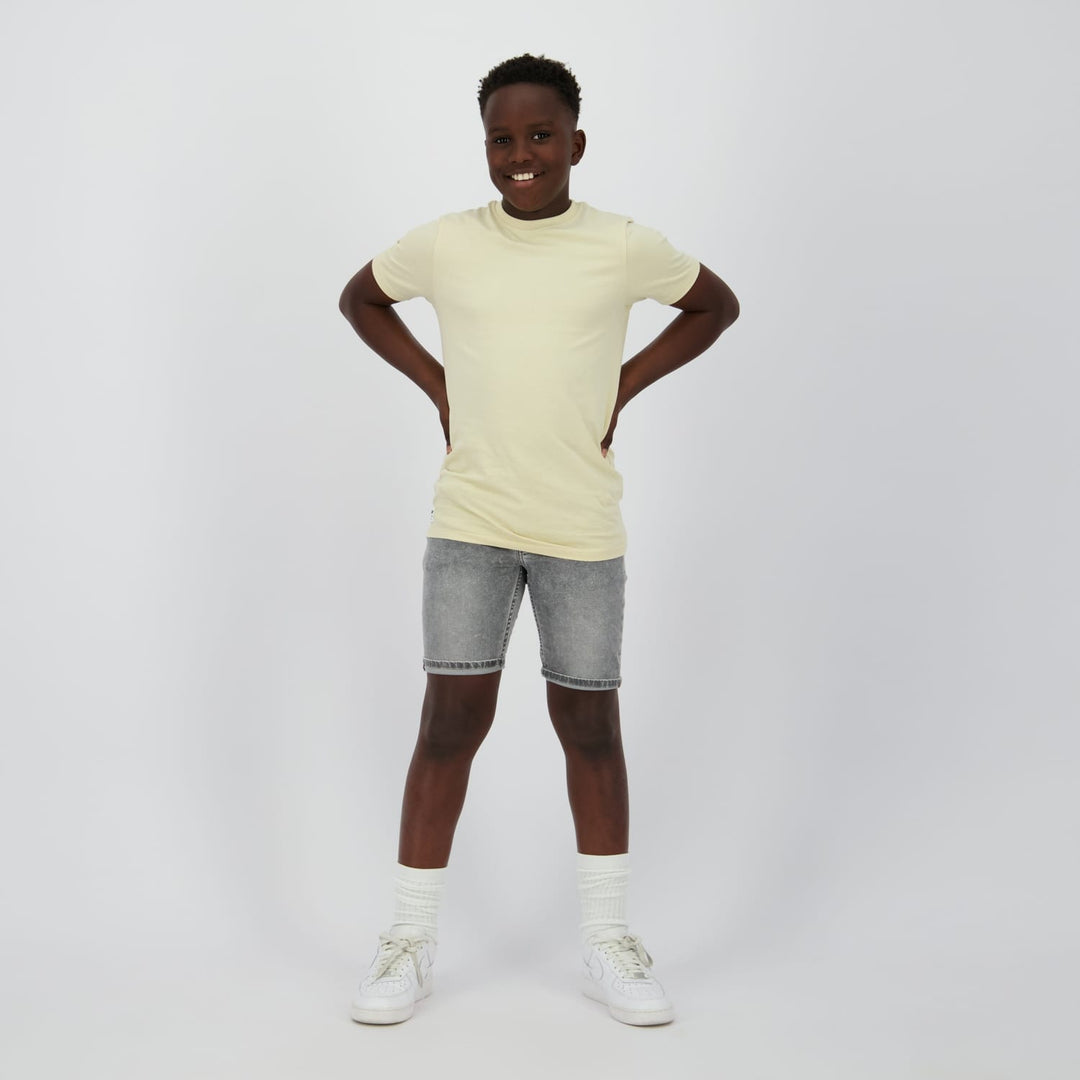 Raizzed short denim jongens grey denim