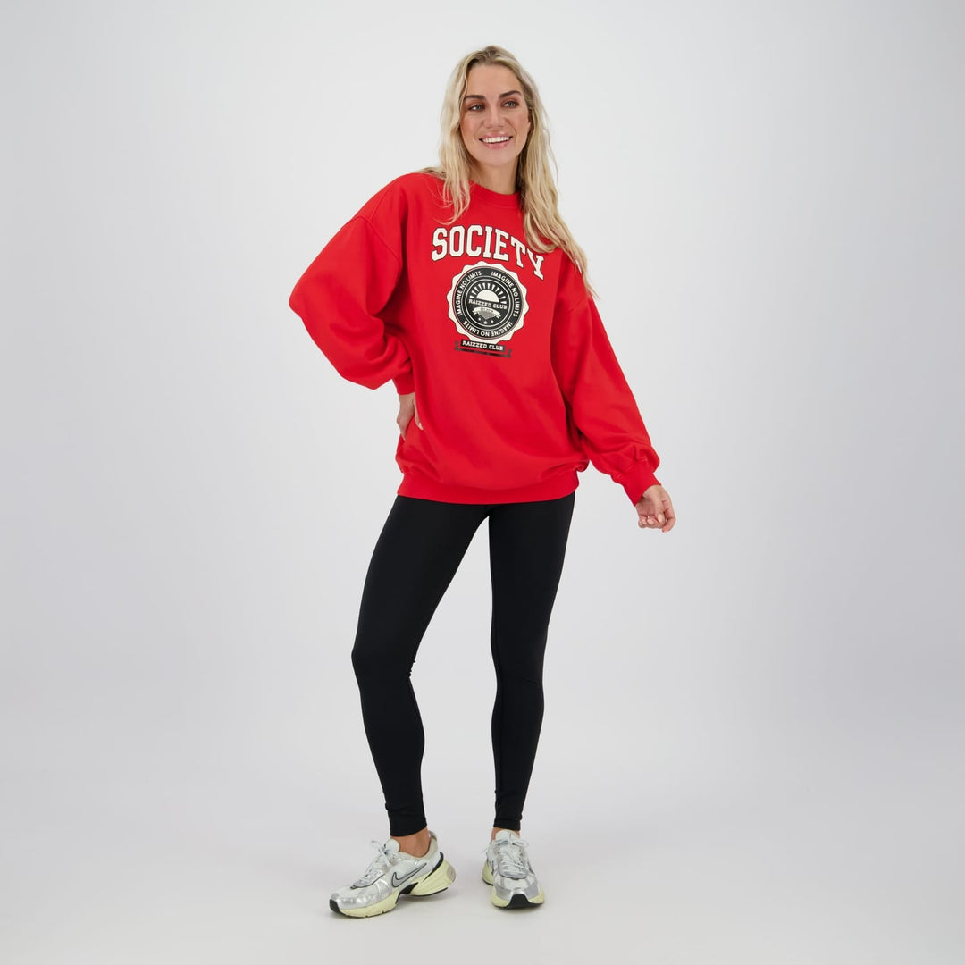 Raizzed dames sweater Aiva rood