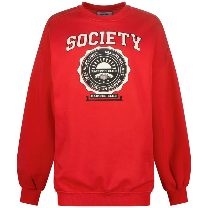 Raizzed dames sweater Aiva rood