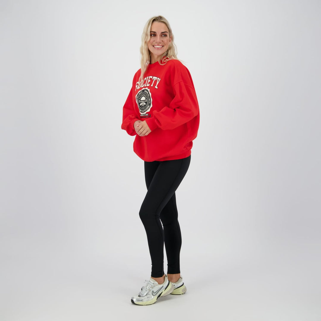 raizzed R125AWN34004 sweater dames rood