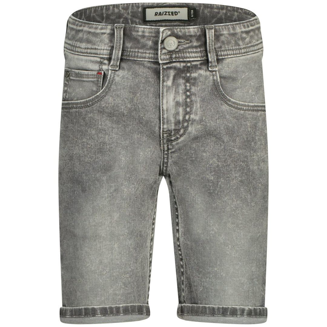 Raizzed short denim jongens grey denim