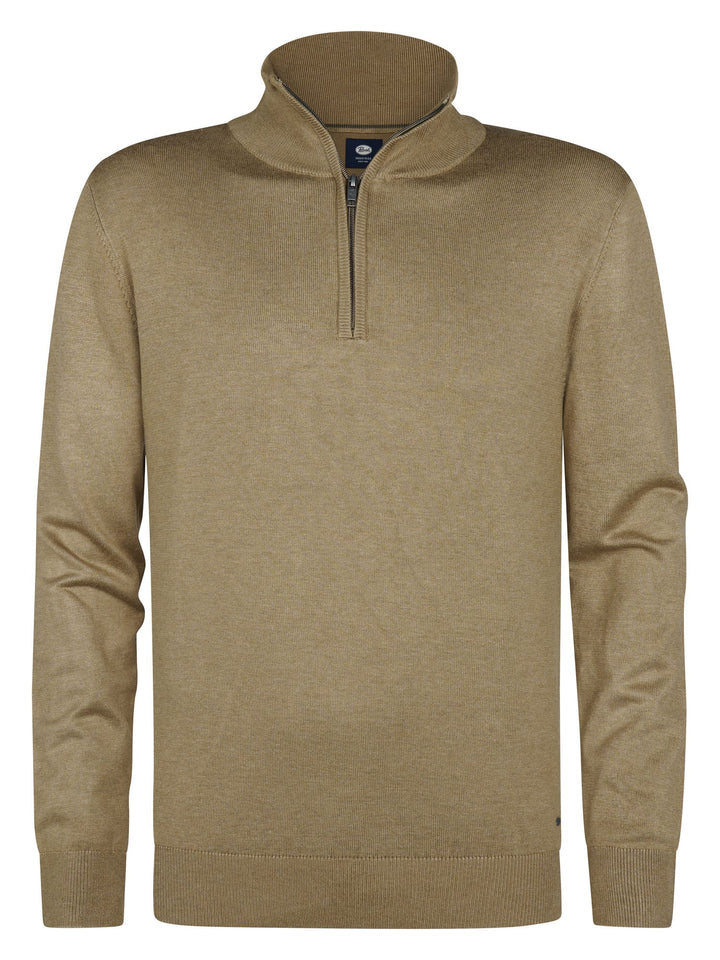 Petrol men M-3050-KWC207 trui camel – heren