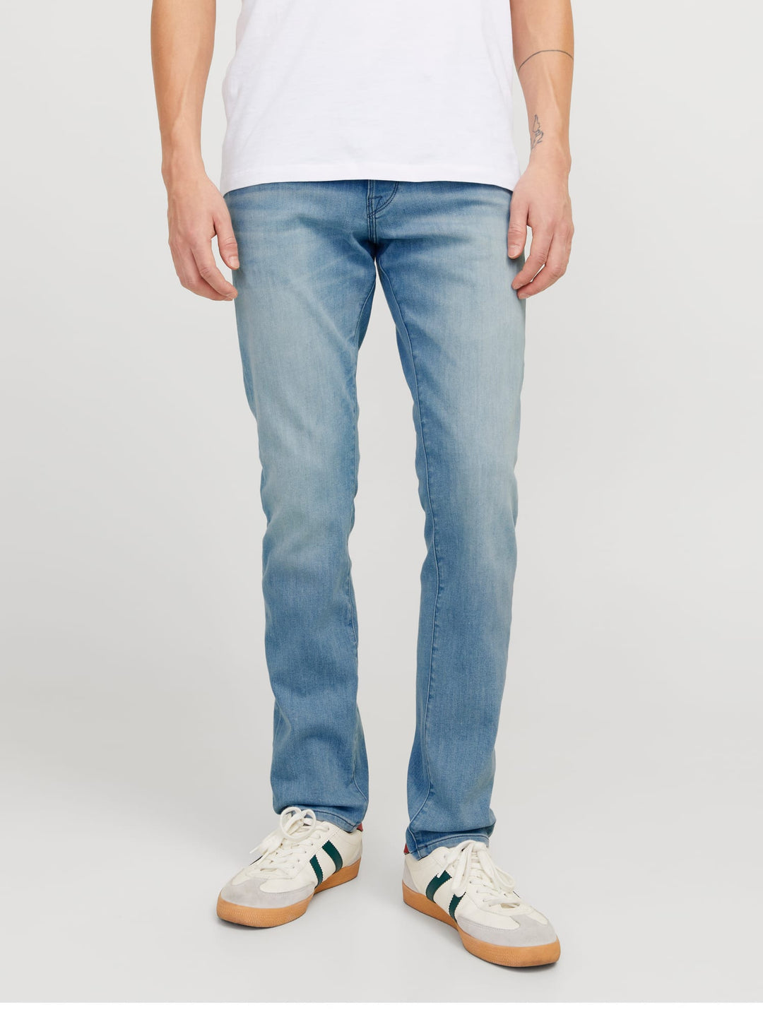 Jack & Jones slim fit jeans Glenn – heren - Blue Denim - L36