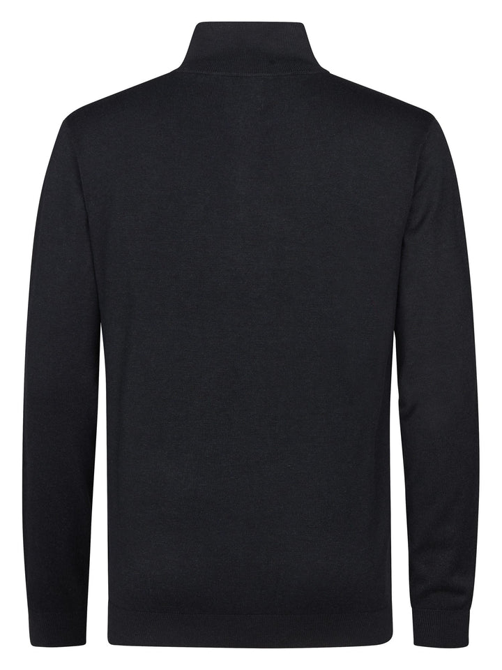 Petrol men M-3050-KWC207 coltrui zwart – heren