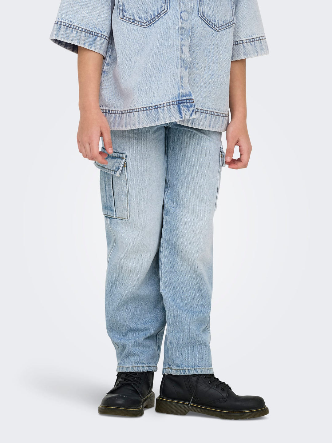 kids only 15344508 harmony jeans loose fit blue denim – meisjes