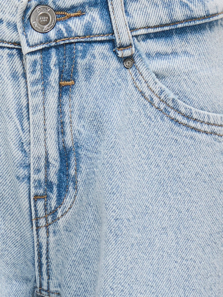 Only KOGDAD STRAIGHT DEST DNM CRO963 jeans – meisjes - Blue Denim