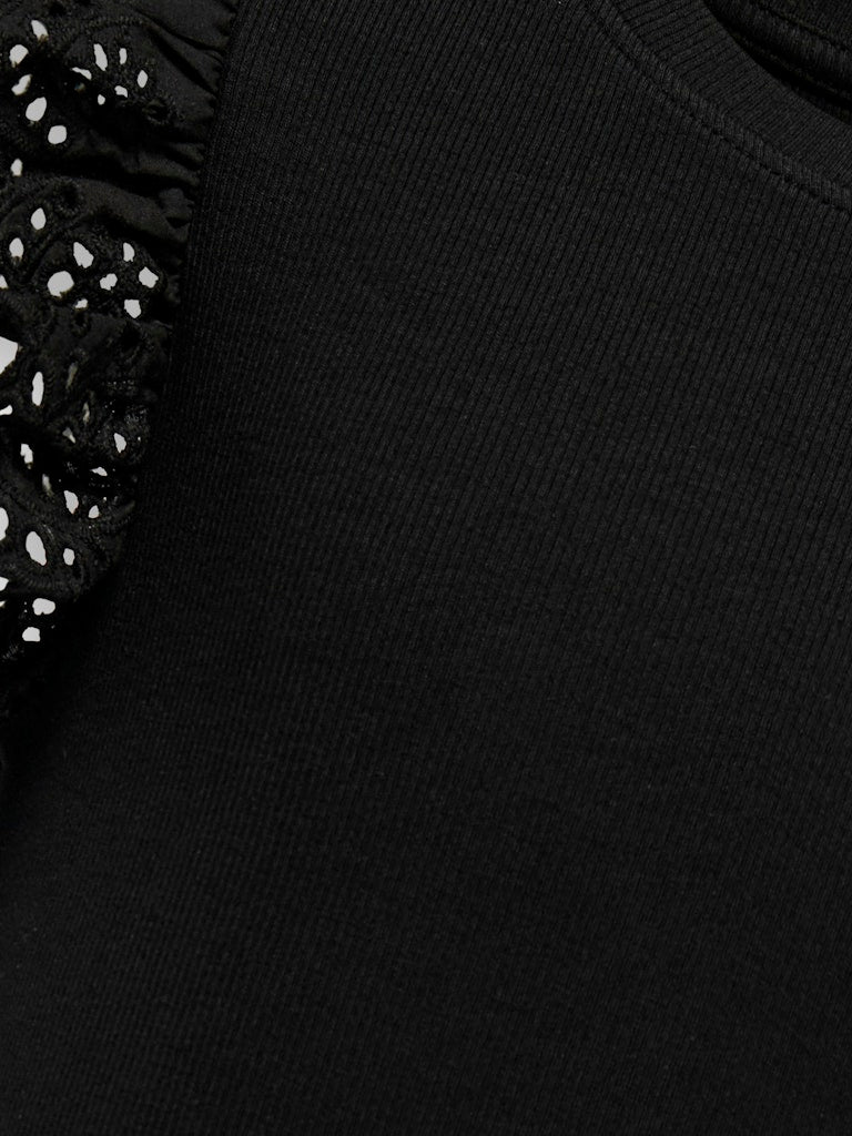 Kids Only Drea jurk kort zwart – meisjes