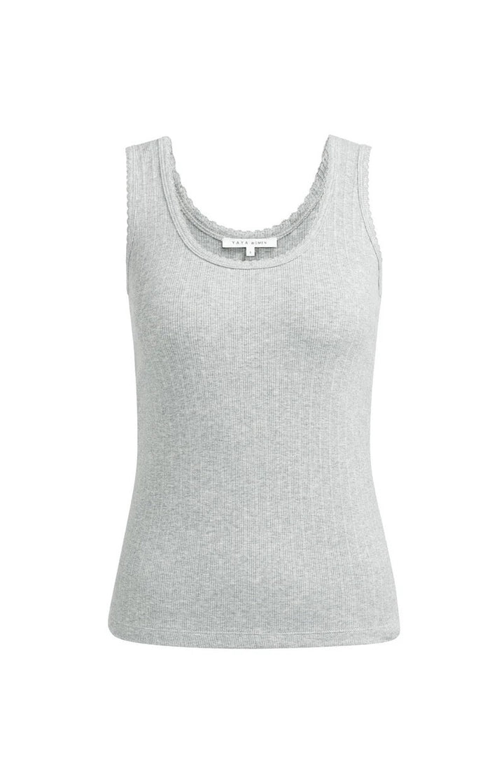 YAYA Women singlet grijs – dames