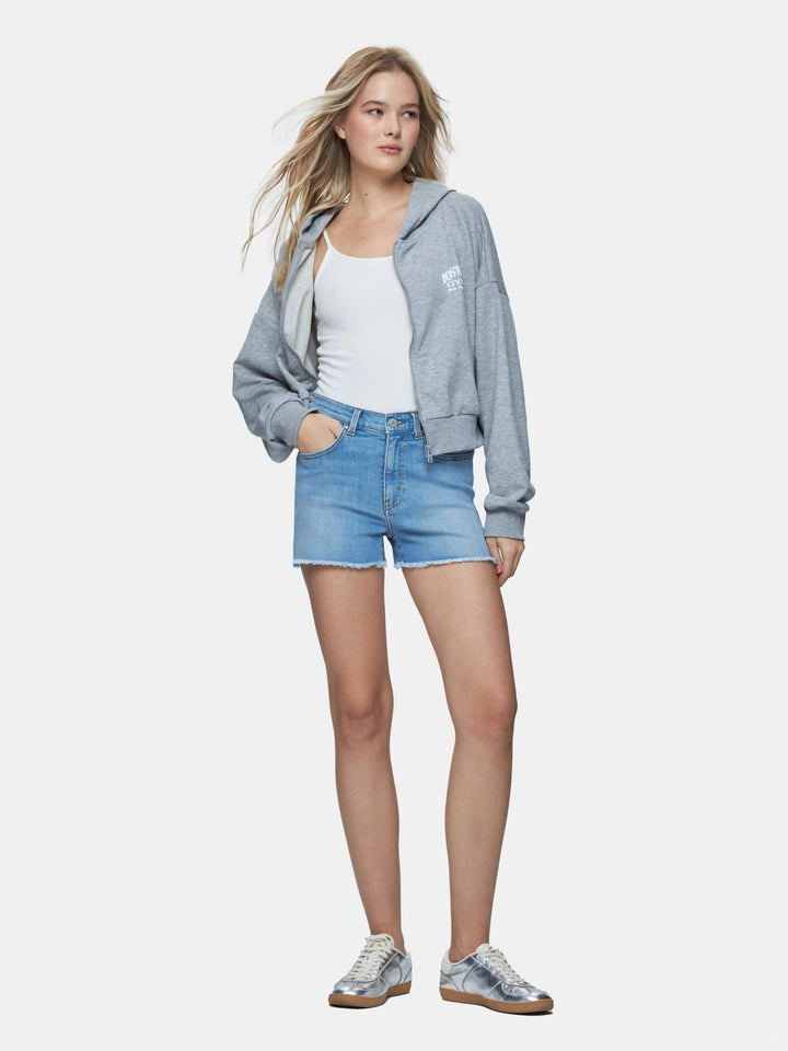 LTB dames 61150 Carola short denim blue denim