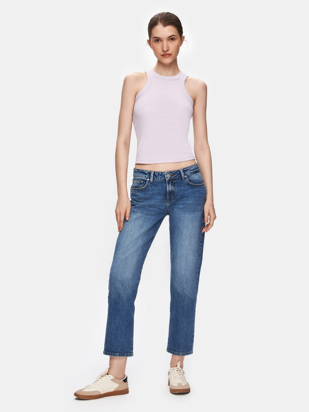 LTB Fallon 51824 jeans regular-straight fit – dames - Blue Denim - L32