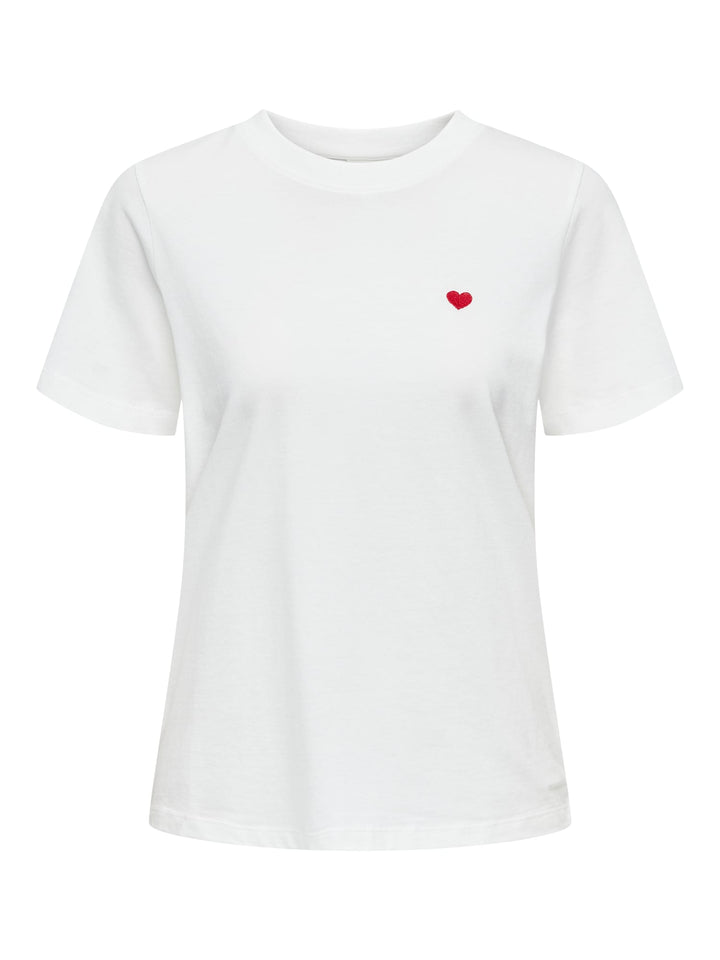 Jacqueline de Yong Pisa T-shirt beige – dames