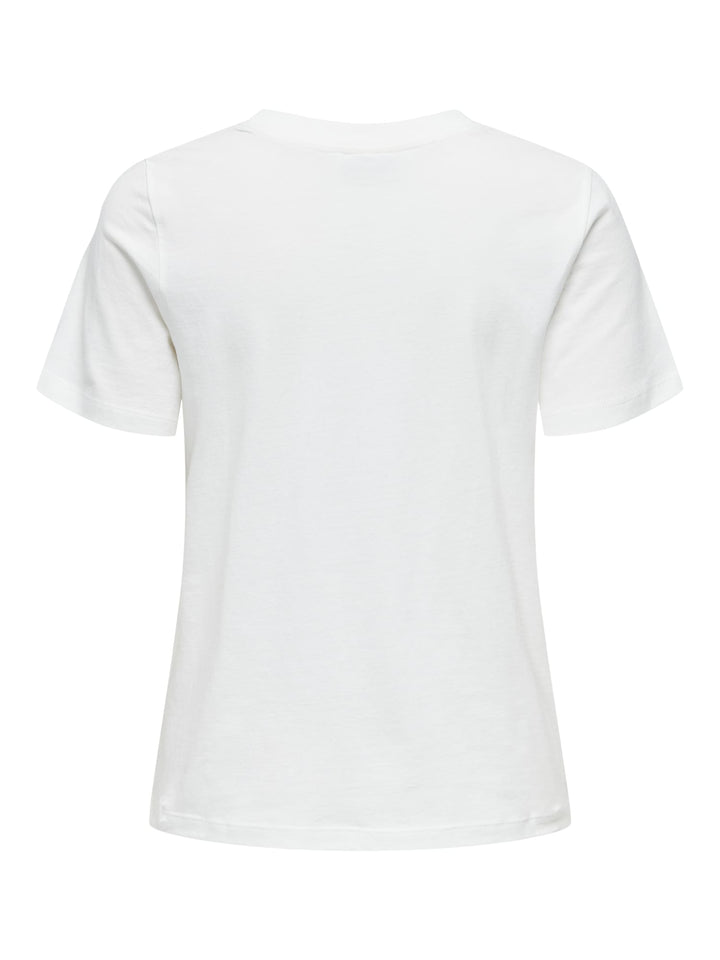 Jacqueline de Yong Pisa T-shirt beige – dames