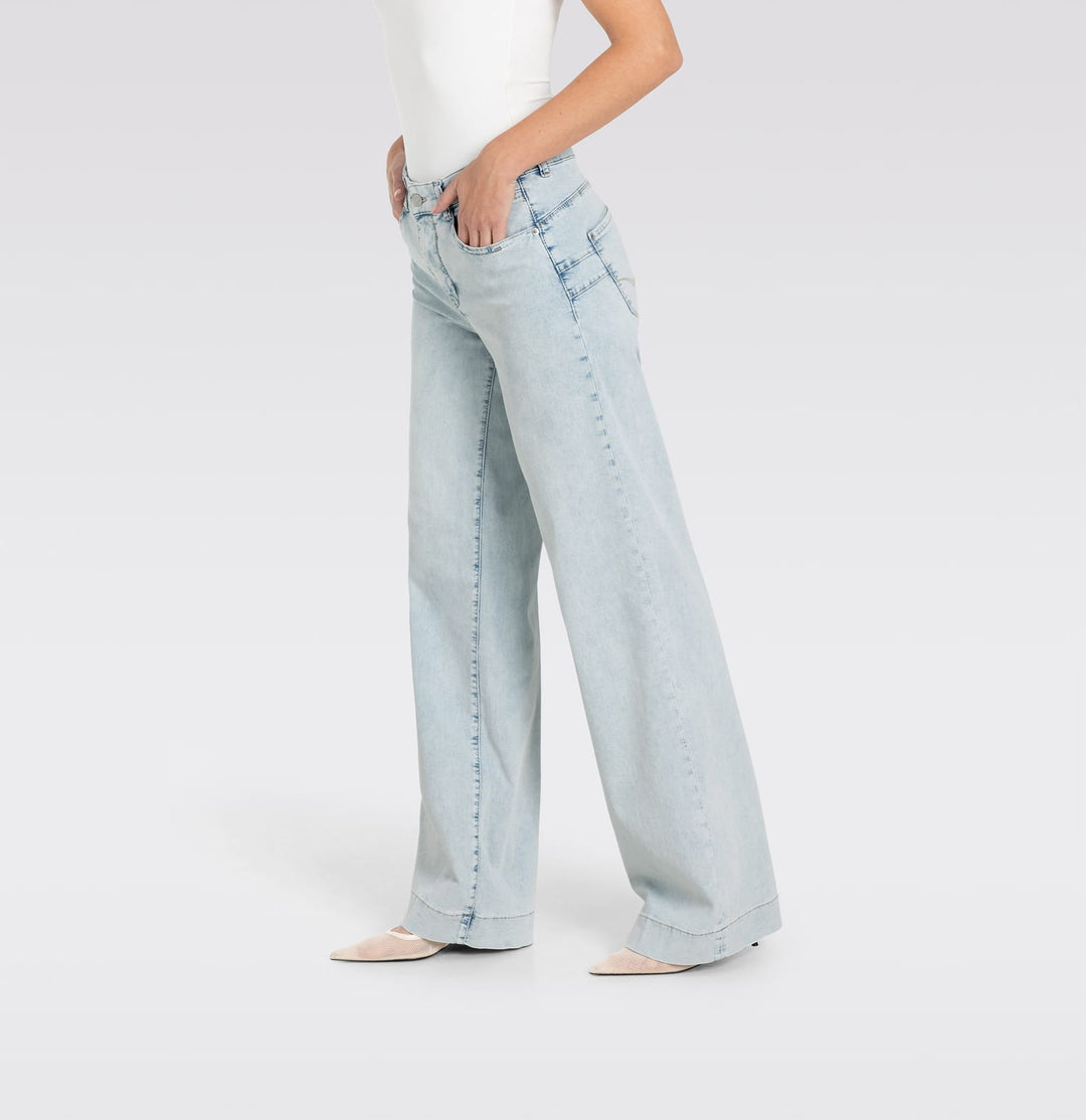 MAC jeans loose fit dames 5233/90 0391 - blue denim - L32