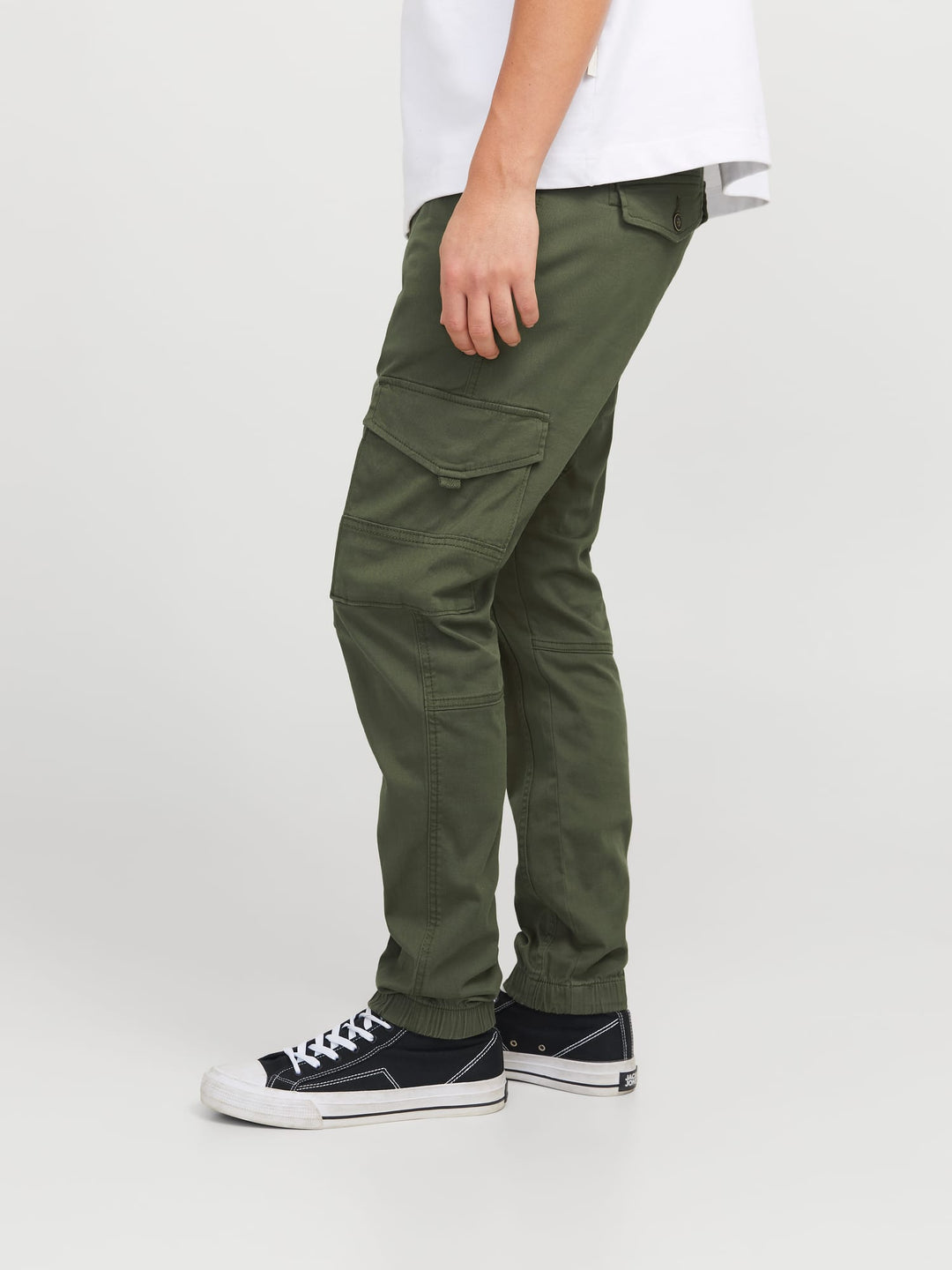 Jack & Jones cargo broek army – heren - L34