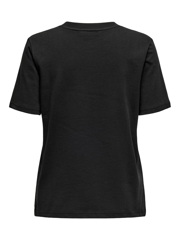 Only 15320892 Monja t-shirt zwart – dames