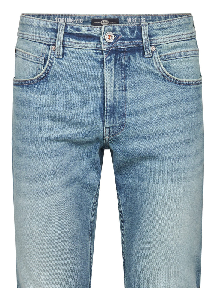 Petrol men STARLING VTG 5873 L32 jeans - regular-straight fit - Blue Denim - L32