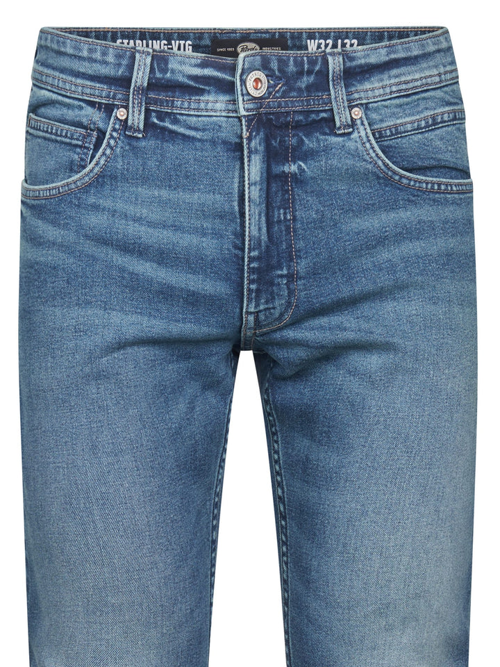 Petrol men STARLING-VTG 5857 jeans – heren - Blue Denim - L34