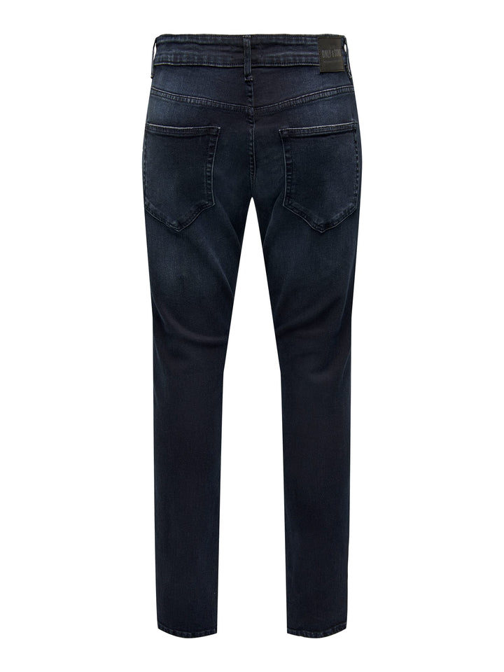 ONLY & SONS Loom slim fit jeans blauw – heren - Blue Denim - L34