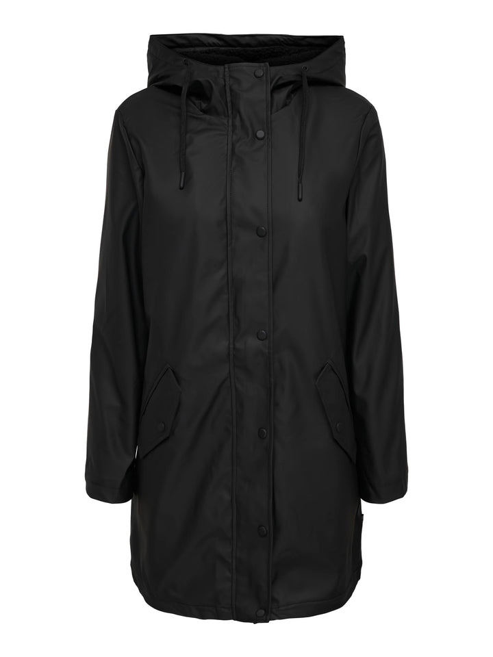Only ONLSALLY regenjas zwart – dames