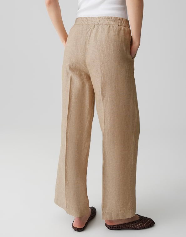 Opus Maikito light 10579313218106 lange broek dames zand