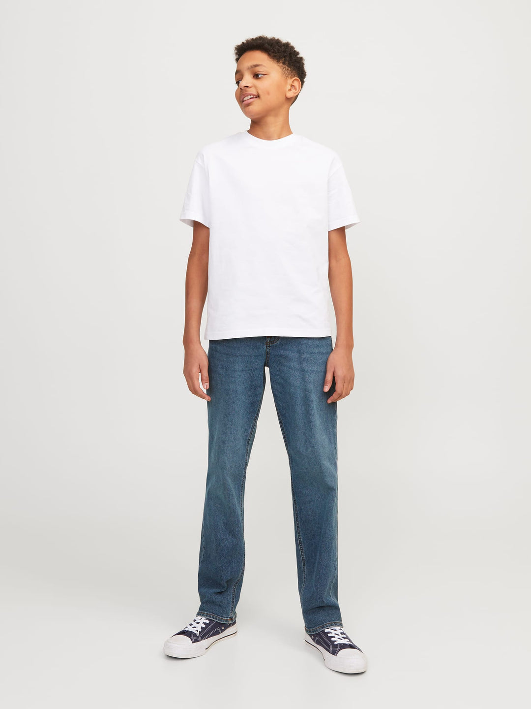 Jack & Jones Kids jeans regular fit blauw – jongens - Blue Denim