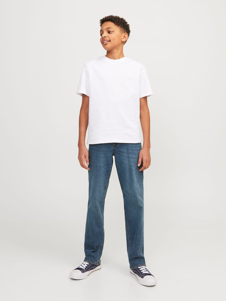 jack &amp; jones kids 12249057 Clark jeans regular-straight fit blue denim