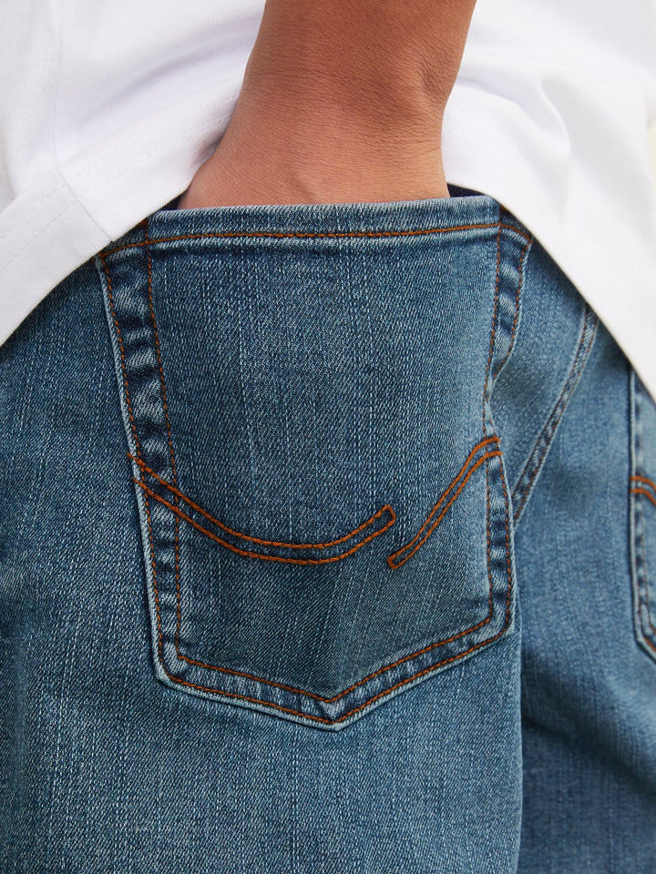 Jack & Jones Kids jeans regular fit blauw – jongens - Blue Denim