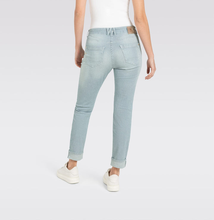 MAC jeans slim fit dames - 5703/90 0385 blue denim - L28