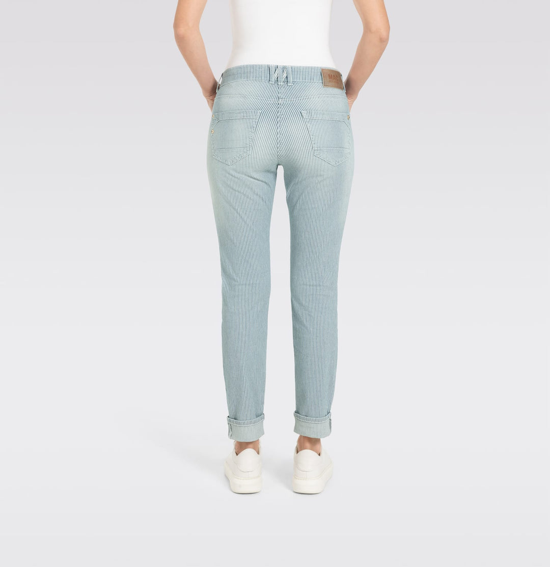 MAC jeans slim fit dames - 5703/90 0385 blue denim - L28
