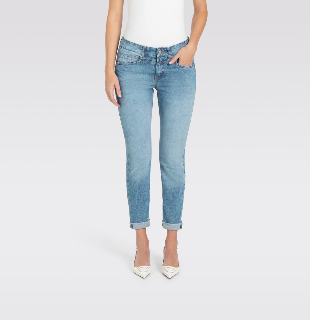 MAC jeans slim fit dames - 5756-90 0391 blauw denim - Blue Denim