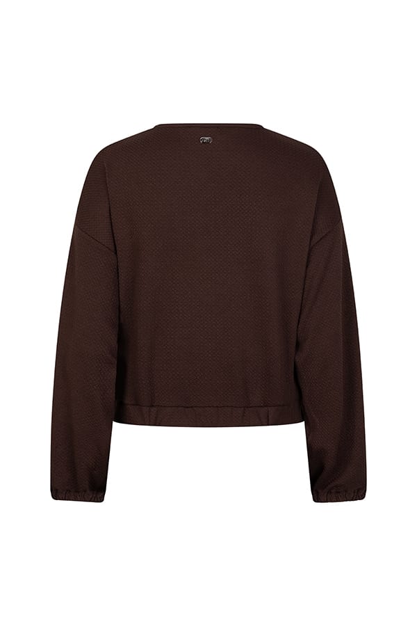 Lofty Manner Top Amala – dames top bruin