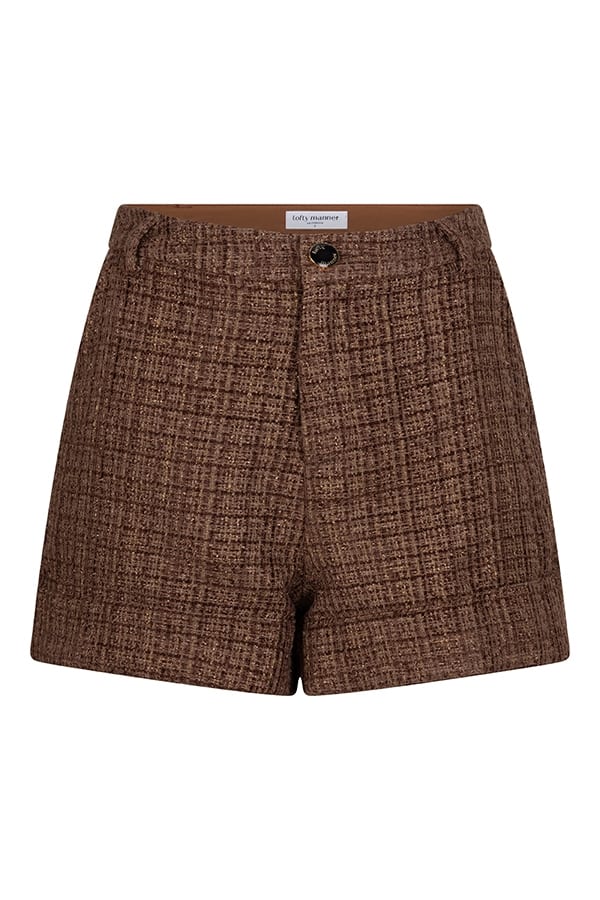 Lofty Manner Short Aziza bruin dessin – dames