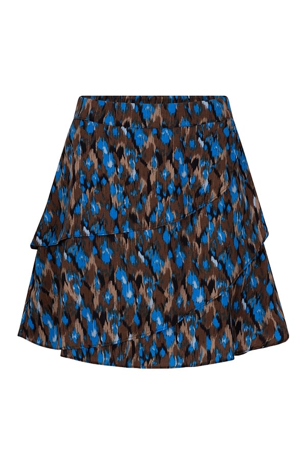 Lofty Manner Skirt Zahra – korte rok dames - Bruin Dessin