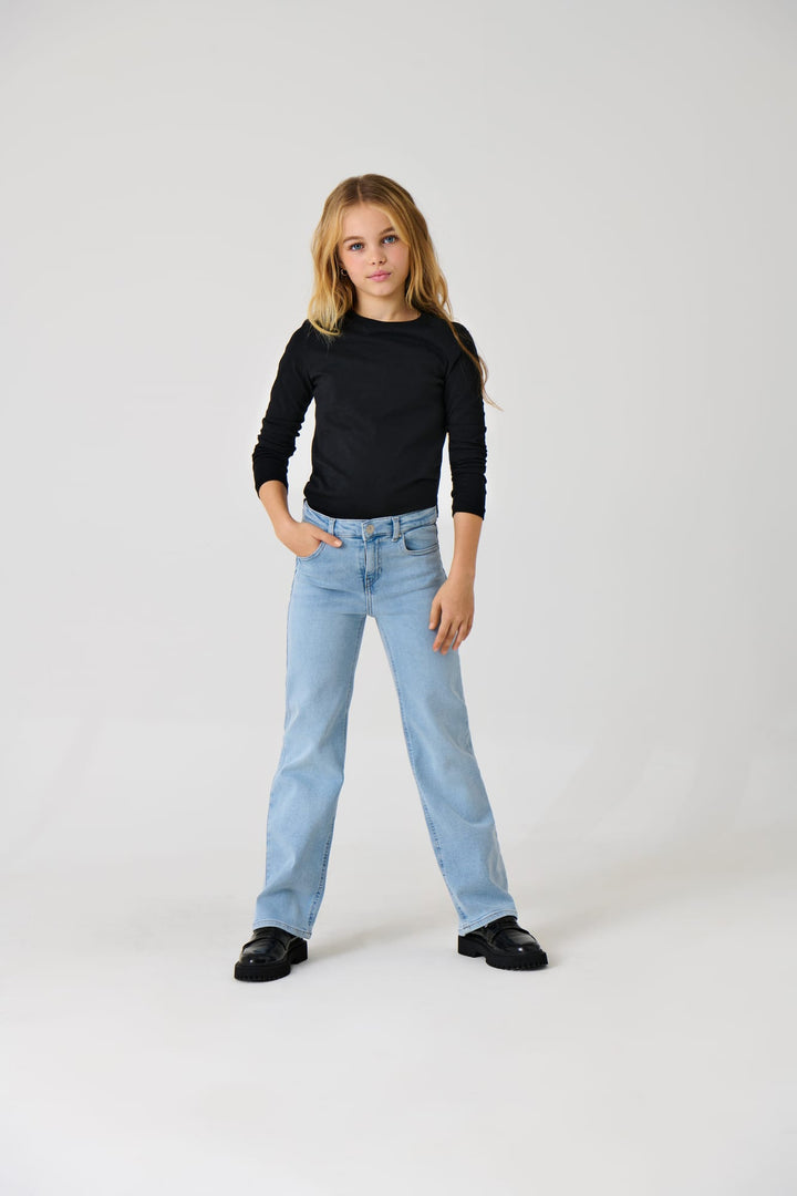 Kids Only Juicy jeans loose fit meisjes – blue denim
