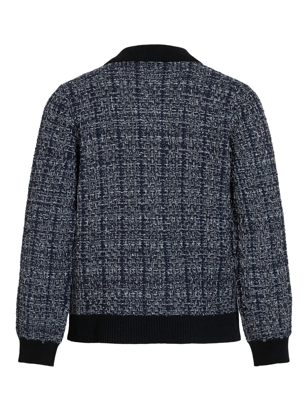 Vila 14110873 siloa vest gebreid dames navy