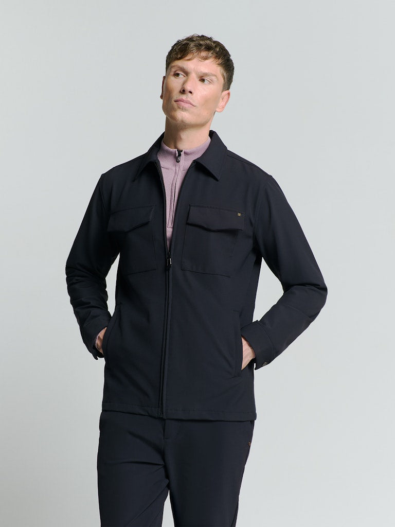 No excess 27510104 vest sweat heren navy
